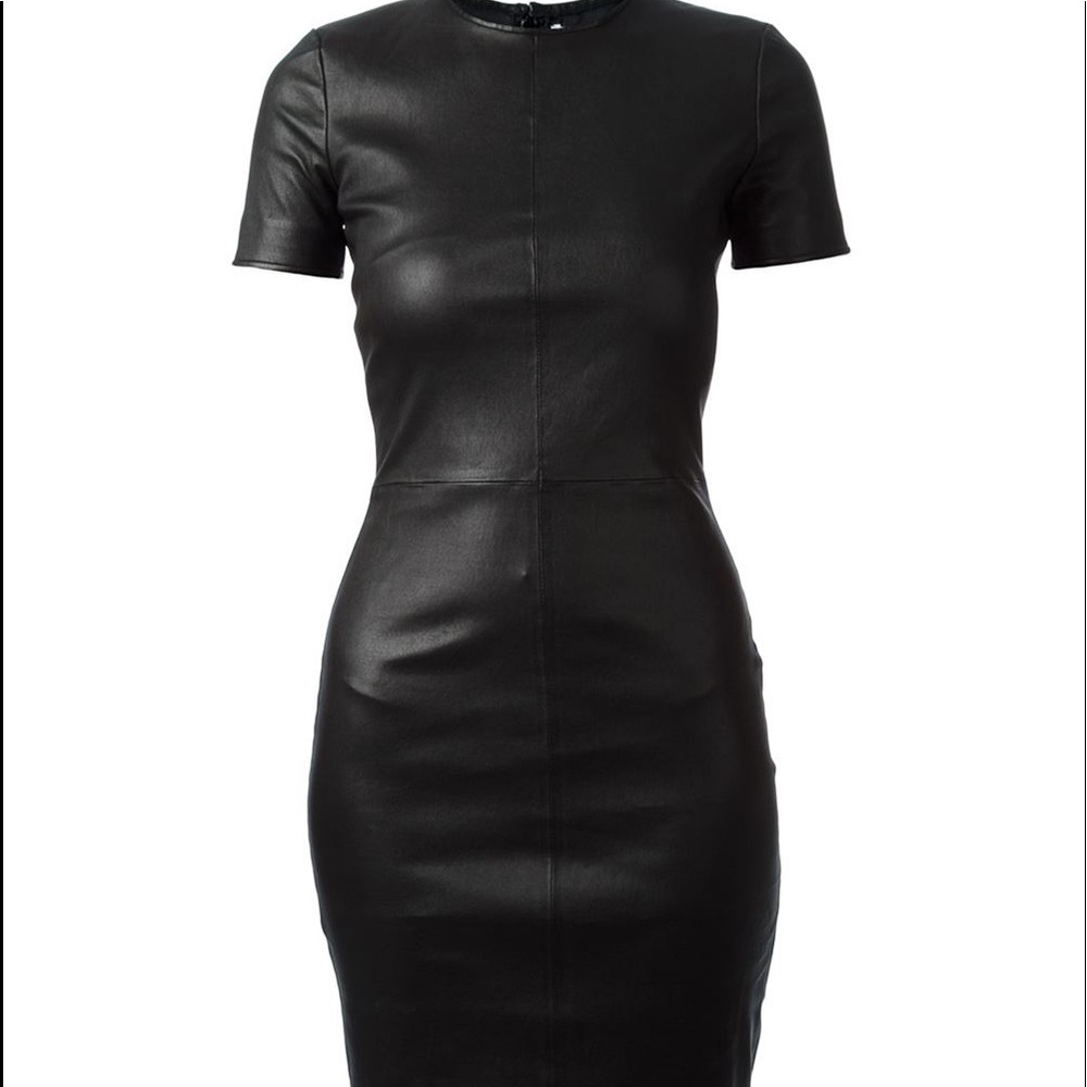 GIVENCHY LEATHER DRESS